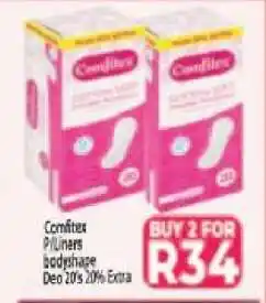 Supa Store Comfitex Pantyliners offer