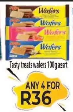 Supa Store Tasty treats Wafers 100g assrt offer