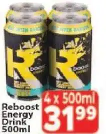 Supa Store REBOOST ENERGY DRINK 500ml offer