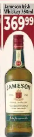 Supa Store JAMESON IRISH WHISKEY 750ML offer