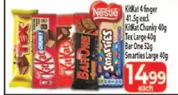 Supa Store NESTLE CHOCOLATE BARS offer