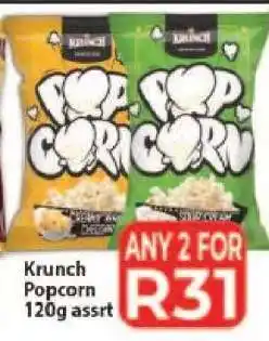 Supa Store Krunch Popcorn 120g assrt offer
