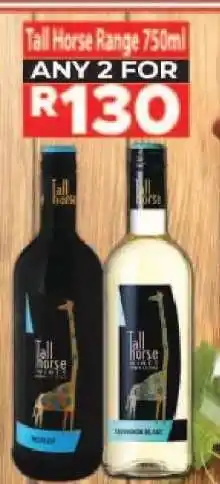 Supa Store Tall Horse Range 750ml offer