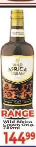 Supa Store Wild Africa Cream Orig offer