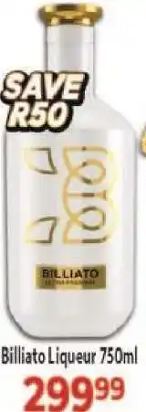 Supa Store Billiato Liqueur 750ml offer