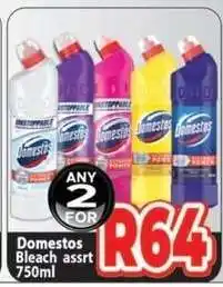 Supa Store Domestos Bleach asst offer