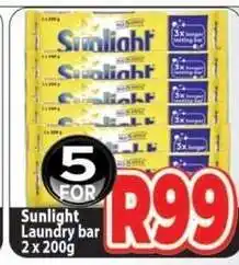 Supa Store Sunlight Laundry bar 2 x 200g offer