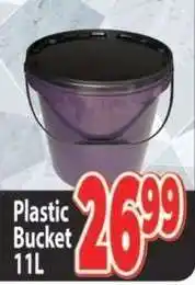 Supa Store Plastic Bucket 11L offer
