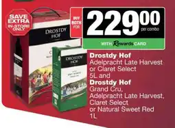Spar Tops Drostdy Hof Combo offer