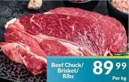 Super Save Beef Chuck/ Brisket/ Ribs offer