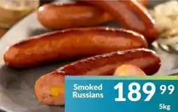 Super Save Smoked Russians offer