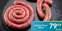Super Save Induna Braai Wors offer