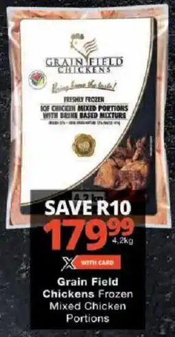 Checkers Grain Field Chickens Frozen Mixed Chicken Portions offer