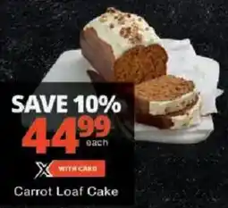Checkers Carrot Loaf Cake offer