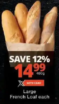 Checkers Large French Loaf offer