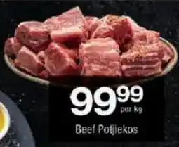 Checkers Beef Potjiekos offer