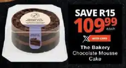 Checkers The Bakery Chocolate Mousse Cake offer