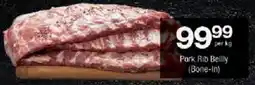 Checkers Pork Rib Bellly offer