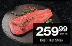 Checkers Beef Fillet Steak offer