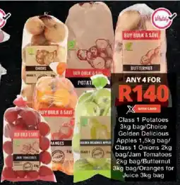 Checkers Any 4 for R140 offer