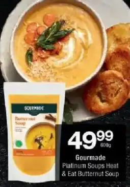 Checkers Gourmade Platinum Soups Heat & Eat Butternut Soup offer