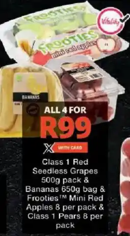 Checkers All 4 for R99 offer