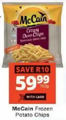 Checkers McCain Frozen Potato Chips offer