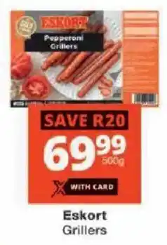 Checkers Eskort Grillers offer