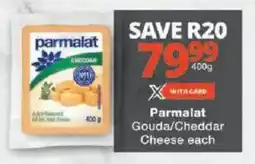 Checkers Parmalat Gouda/ Cheddar Cheese offer