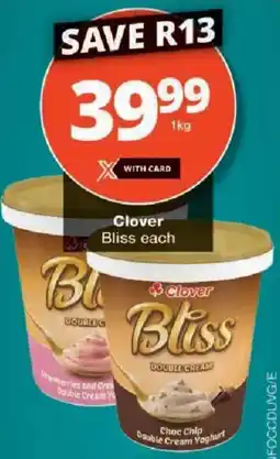 Checkers Clover Bliss offer