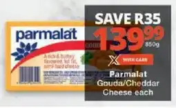 Checkers Parmalat Gouda/ Cheddar Cheese offer