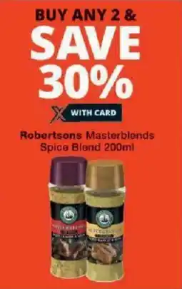 Checkers Robertsons Masterblends Spice Blend offer