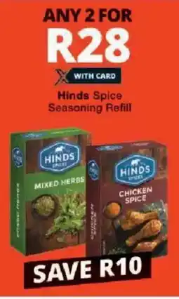 Checkers Hinds Spice Seasoning Refill offer