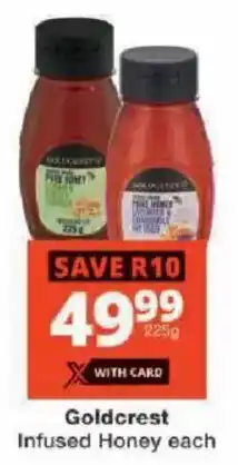 Checkers Goldcrest Infused Honey offer