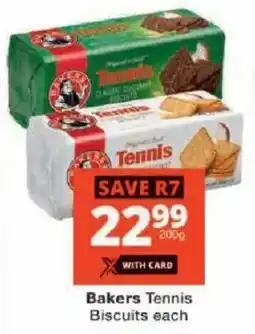 Checkers Bakers Tennis Biscuits offer