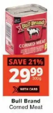 Checkers Bull Brand Corned Meat offer