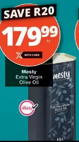 Checkers Mesty Extra Virgin Olive Oil offer