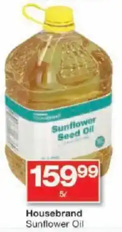 Checkers Housebrand Sunflower Oil offer