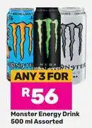 Game Monster Energy Drink Assorted-For Any 3 x 500ml offer