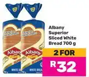 Game Albany Superior Sliced White Bread-For 2 x 700g offer