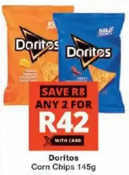 Checkers Doritos Corn Chips offer