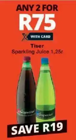 Checkers Tiser Sparkling Juice offer