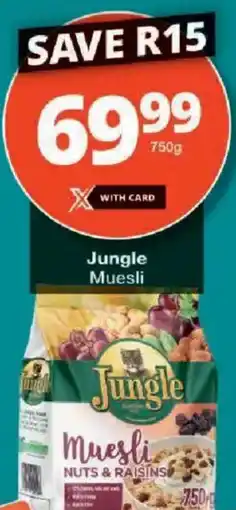 Checkers Jungle Muesli offer
