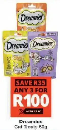 Checkers Dreamies Cat Treats offer