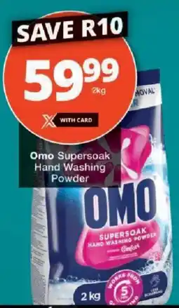 Checkers Omo Supersoak Hand Washing Powder offer