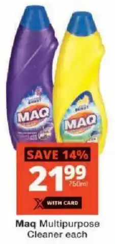 Checkers Maq Multipurpose Cleaner offer
