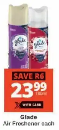 Checkers Glade Air Freshener offer