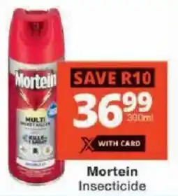 Checkers Mortein Insecticide offer