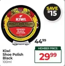 Dis-Chem Kiwi Shoe Polish Black offer
