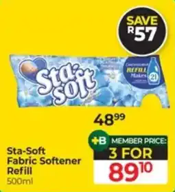 Dis-Chem Sta-Soft Fabric Softener Refill offer